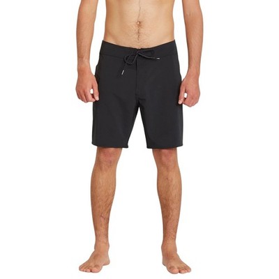 VOLCOM LIDO SOLID MOD BOARDSHORTS 18 BLACK