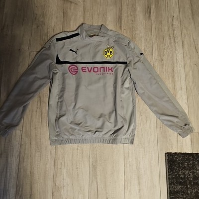 Borussia Dortmund Puma Zip Drill Top Saison 2013/14 Grau Größe M Zustand Gut BVB