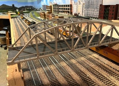 HO SCALE Highway Truss Bridge 18  Long 5  Wide  Unassembled kit 