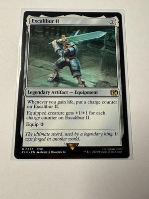 Excalibur II   Final Fantasy   Magic The Gathering (mtg)