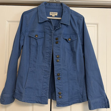 Norm Thompson Women’s Blue Denim  Jacket Sz. Petite M