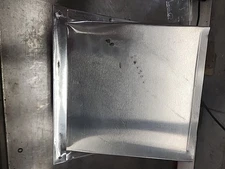 Master Flow Aluminum 6 in. Round Wall Vent with Screen and Damper