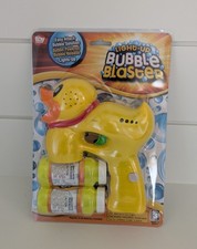 Duck Bubble Maker Blaster Gun Yellow Duckie Birthday Party Favor Ages 3 Up NEW