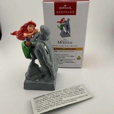 Hallmark Keepsake Ariel and the Prince Disney The Little Mermaid Ornament