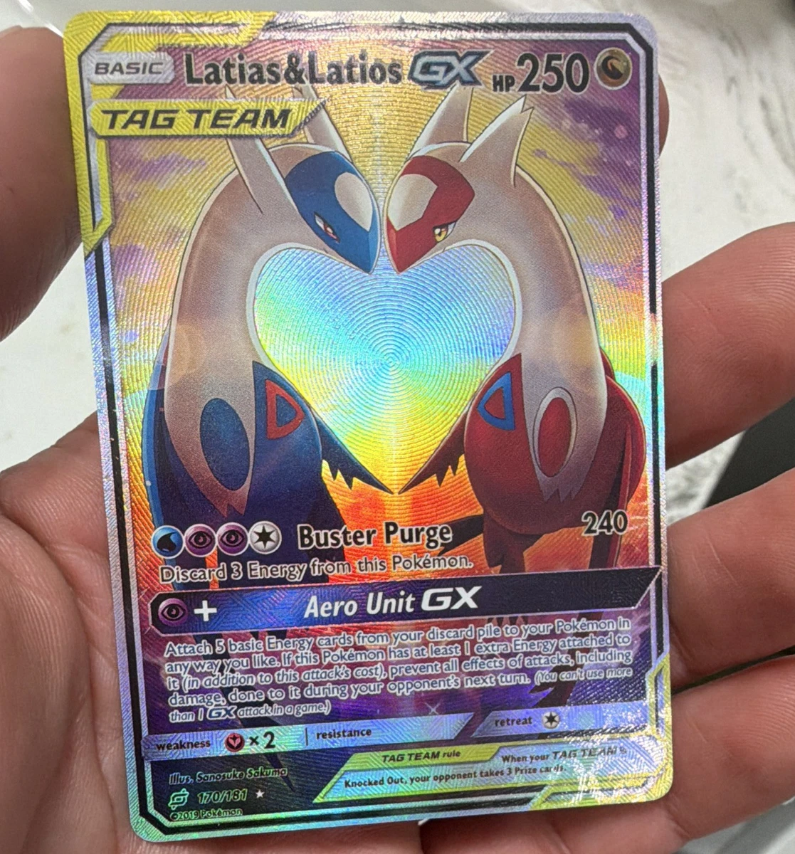 Latias & Latios GX 170/181 Sm-Team Up for sale | eBay
