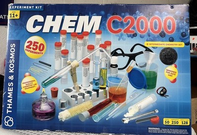 Chem C2000 Intermediate Chemistry Set Experiment Kit Thames & Kosmos Sealed NIB