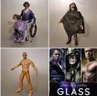 Custom Glass Action Figures,Samuel L.Jackson,Bruce Willis, neca, Marvel Legends