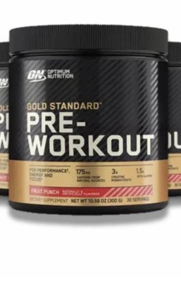 Gold Standard  Pre-Workout, Fruit Punch, 10.58 oz (300 g)