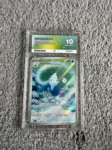 ACE 10 Vanillish Illustration Rare 112/086 - White Flare MINT