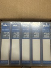 Factory Sealed 5 Dell LTO Ultrium 3 400GB/800GB Data Cartridges 0HC593 HC593