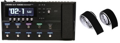 Boss GT-1000 Guitar Multi-effects Pedal + Pedaltrain PT-OHL10