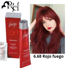 Tinte Vitality's 6.68 Rojo fuego colores para cabellos 100 ml