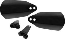 Memphis Shades Black Handlebar Hand Guards for 2008-2024 Harley Touring Softail