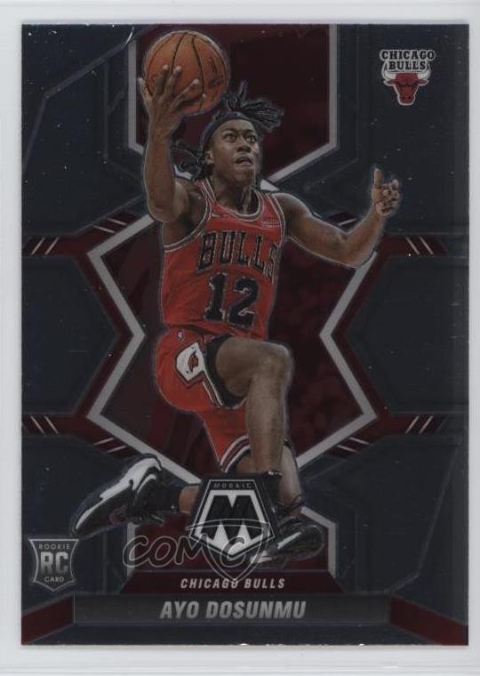 2021-22 Panini Mosaic Rookies Ayo Dosunmu #233 Rookie RC 00gy
