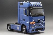 NZG 1:18 Mercedes MB Head Trailer ACTROS GIGASPACE 4X2 Alloy Truck Model Blue