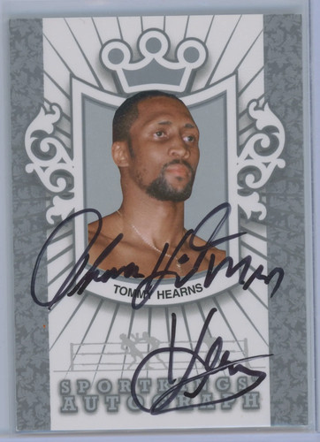 2013 Sportkings Series F Tommy Hearns #A-TH1 Silver - Picture 1 of 2