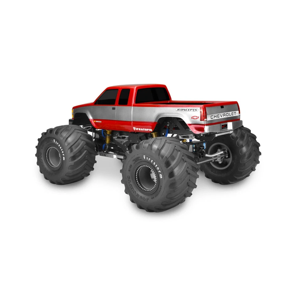Jconcepts 1988 Chevy Silverado Extended Cab, MT body - (7" width & 13" wheelbase - Bild 2 von 4