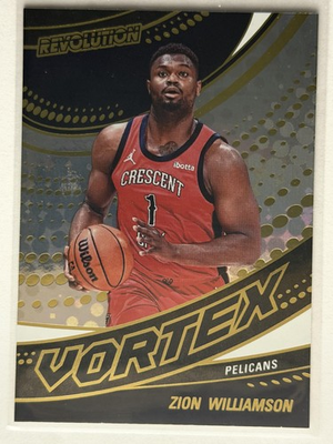 #ad 2024 25 Panini Revolution Vortex #18 Zion Williamson New Orleans Pelicans $1.29