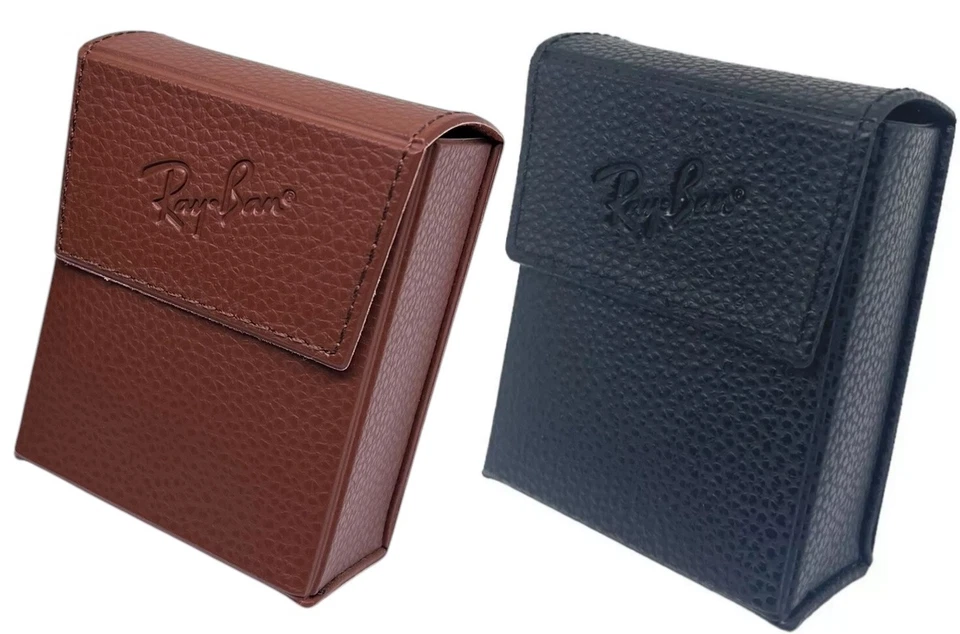 RAY-BAN Ray Ban Folding Brillenetui / Schwarz /Braun / Neu und Original !