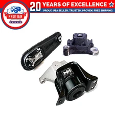 Fits 2013-2016 Nissan Juke 1.6L AWD, Engine Motor & Trans Mount Set 3pcs :