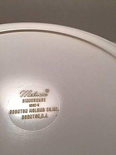 Vintage Melmac Plastic BULLWINKLE PLATE Dinnerware Jay Ward Prod Moose Cheerios - Picture 2 of 2