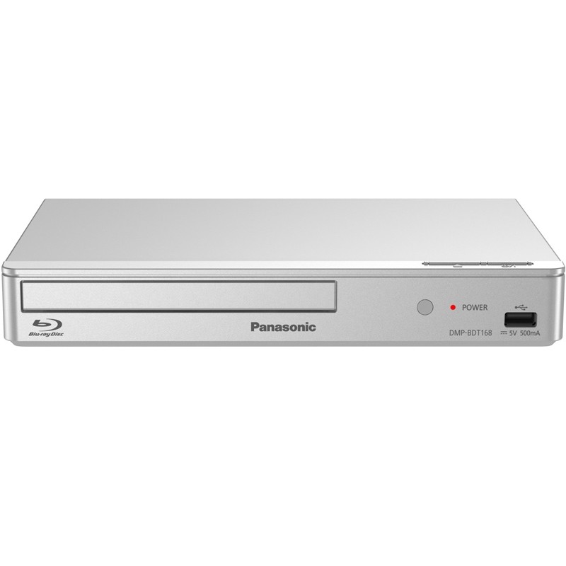 Thumbnail - Panasonic Dmp-bdt168eg 3d Blu-ray Player Silber 3d Fähig