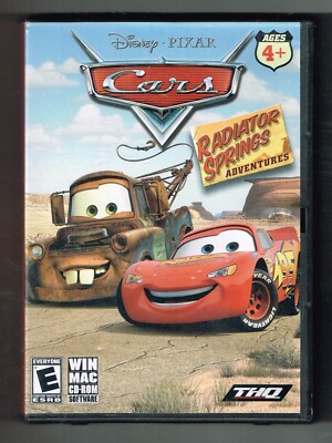 Disney Pixar Cars Radiator Springs Adventures PC Game THQ