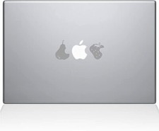 Silver Fruits Pear StrawberryDecal Vinyl Sticker 15