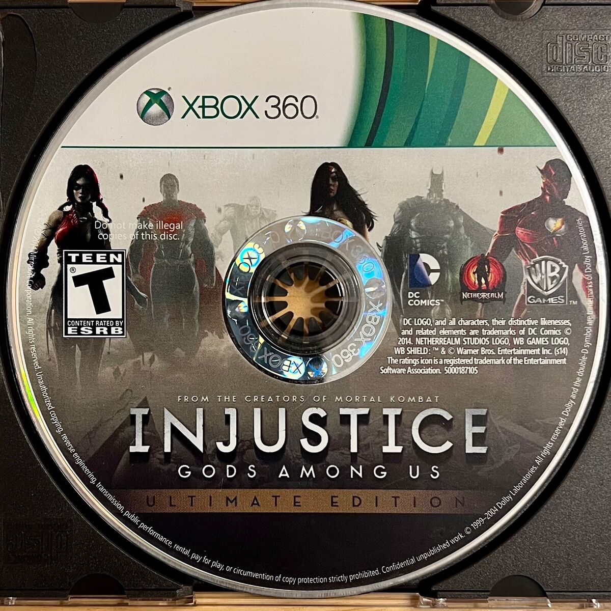 Injustice Gods Among Us Ultimate Edition Xbox 360 / Xbox One (Backwards  Compatible) 