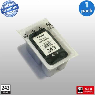 Canon PG 243 245 245XL XL Black Ink Cartridge TR4522 MG2522 TS3322