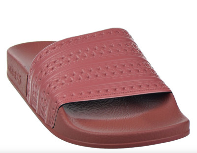 pink adidas slides size 6