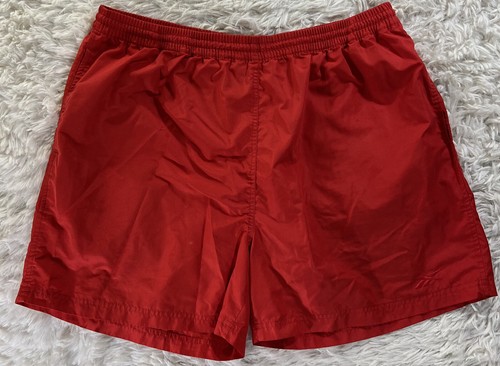 Vintage años 90 Reebok Nylon Pantalones Cortos Entrenamiento Atlético para  Hombres Talla XL forrado bolsillos | eBay