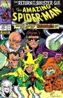 AMAZING SPIDER-MAN #337 F, Hobgoblin, Direct Marvel Comics 1990 Stock Image