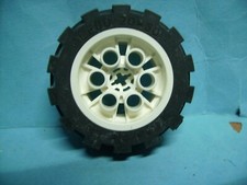 Lego Technik Rad,Reifen mit weißer Felge 20x30 ,#/2