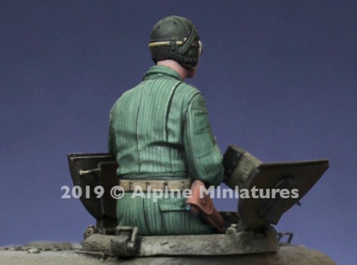 ALPINE MINIATURES 35270 , US Tank Commander Summer , SCALE 1:35 - Picture 4 of 4