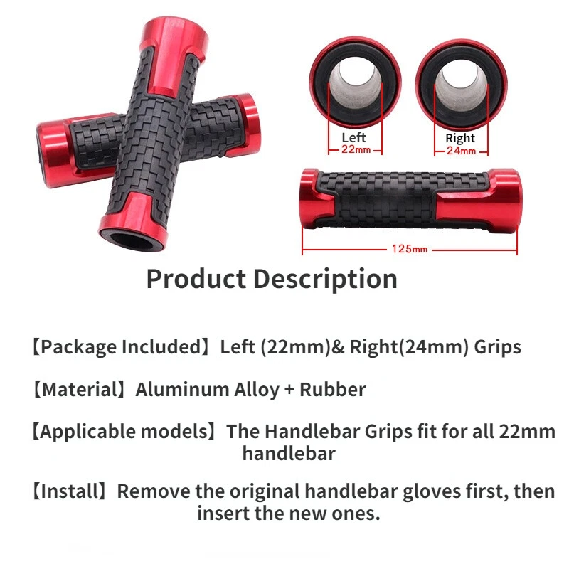 Empuñaduras de gel para manillar CRF250X CRF450R CRF450X CRF450RX CRF 250 450 Foto 2 de 4