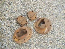 Minneapolis Moline Tractor Original Mm Rear Axle To Center Hubs Hub 10a37d