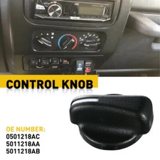 1set Control Knob Fan Speed Heater A/C For Je...