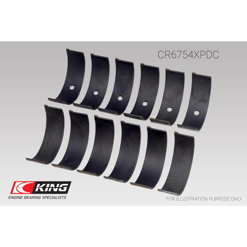 King Engine Bearings Rod Bearing Set CR 807HPN 010