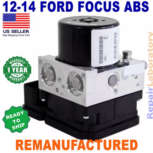 ✴REBUILT✴ BV6Z-2C405-E 2012-14 Ford Focus ABS Anti-lock brake pump ASSEMBLY - Picture 2 of 4