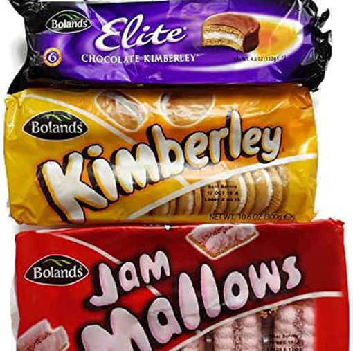 Bolands Irish Biscuits Variety 3 pk Kimberley, Jam mallow, Chocolate