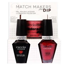 Match Makers Plus Dip - Chakra by Cuccio Colour for Women - 3 Pc 1.6oz Pro Po...
