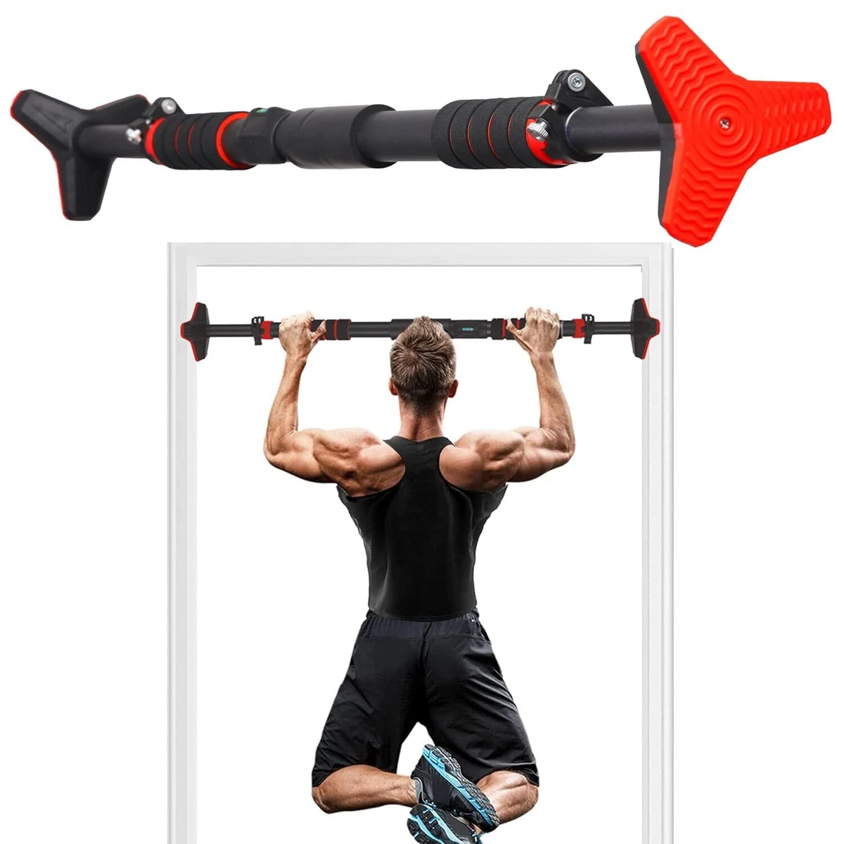 Pull Up Bars For Home Workout -Chin Up Bar Gym Accessories for Men Door Way  Adju