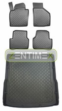Z331099 SET Kofferraumwanne Gummifußmatten für VW Volkswagen Passat Exclusive B7