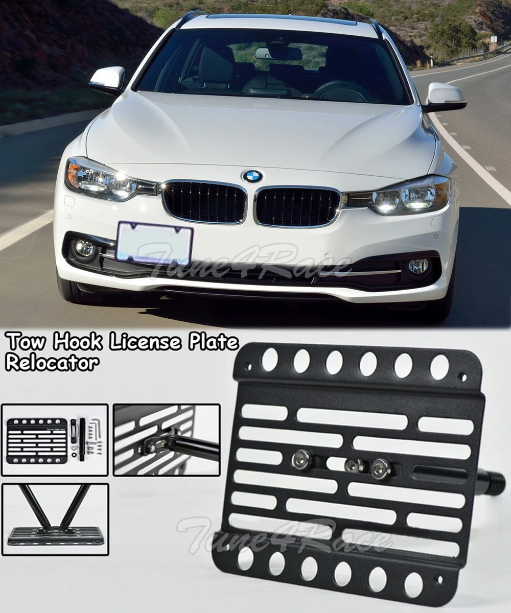 Bmw tow clearance hook license plate