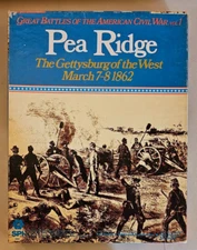 Vintage Pea Ridge Civil War Strategy War Board Gaming Complete SPI 1980