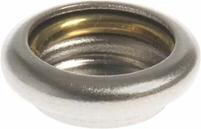 The Hillman Group 58267 Brass/Nickel Socket, 1/4-Inch , 20-Pack