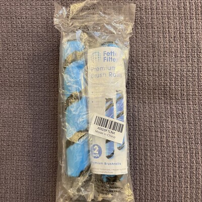 2 Pack Fette Filter Premium Brush rolls 125CU2002 Compatible