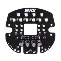 Evok Iron Led RÜCklichtkarte FÜR Piaggio Vespa 125 ET3