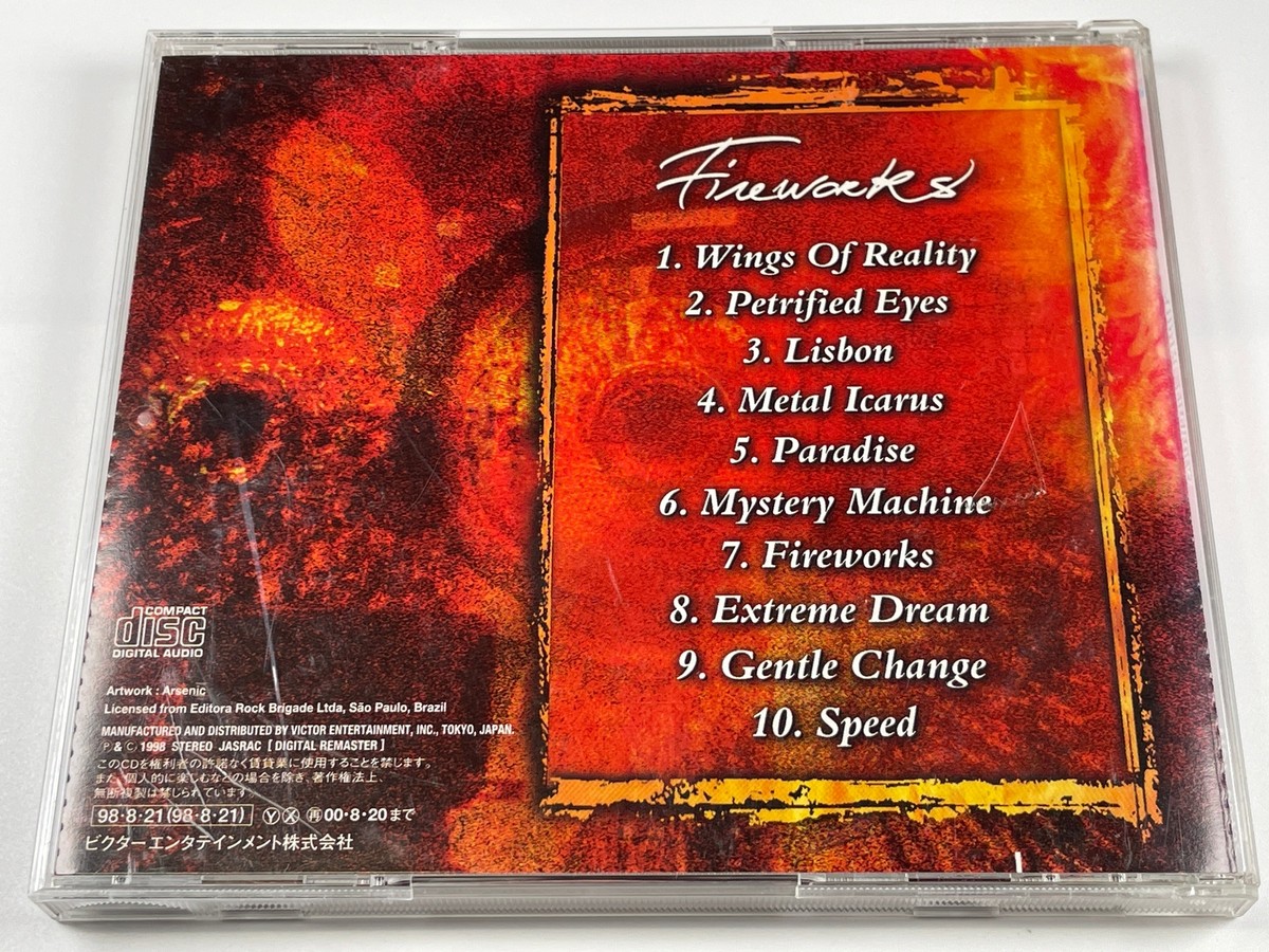Angra Fireworks Japan Import Bonus Track+1 VICP-60432